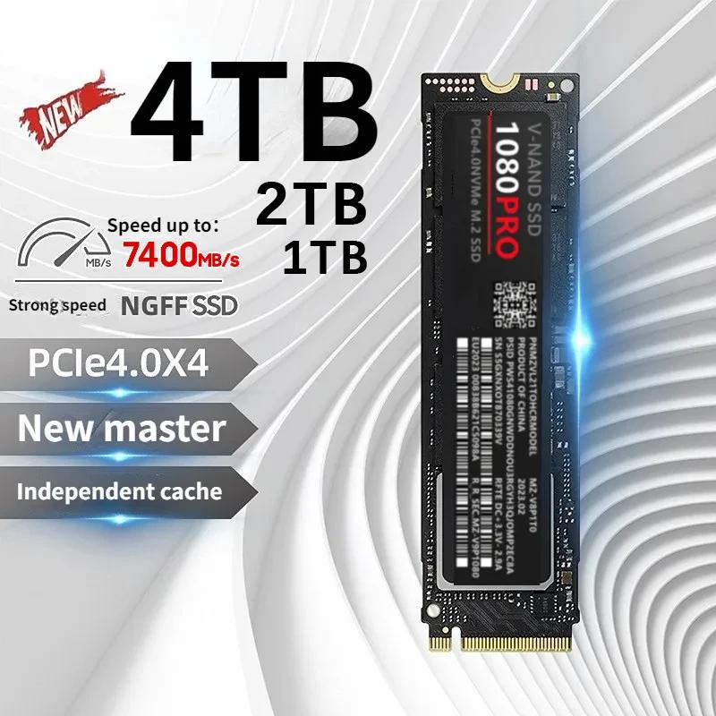 1080PRO  귣 SSD M2 2280 PCIe 4.0 NVME б 13000 MB/S ָ Ʈ ϵ ũ,  ܼ, Ʈ, PC, PS5 , 4TB, 2TB, 1TB